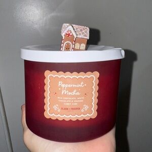 Peppermint Mocha Scented Candle - Perfect Winter Scent